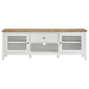 Hollis 3-piece 67-inch TV Stand Entertainment Center White