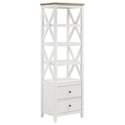 Hollis 3-piece 67-inch TV Stand Entertainment Center White