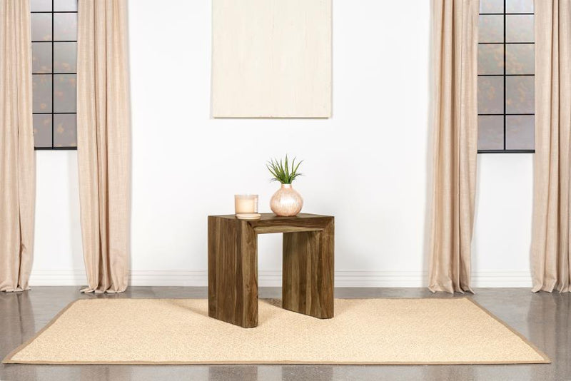 Odilia Rectangular Solid Wood End Table Auburn Default Title