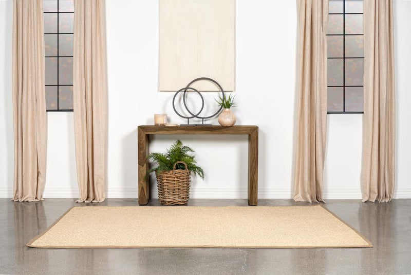 Odilia Rectangular Solid Wood Entryway Console Table Auburn Default Title