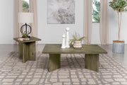 Andando Coffee and End Table Set Mango Brown