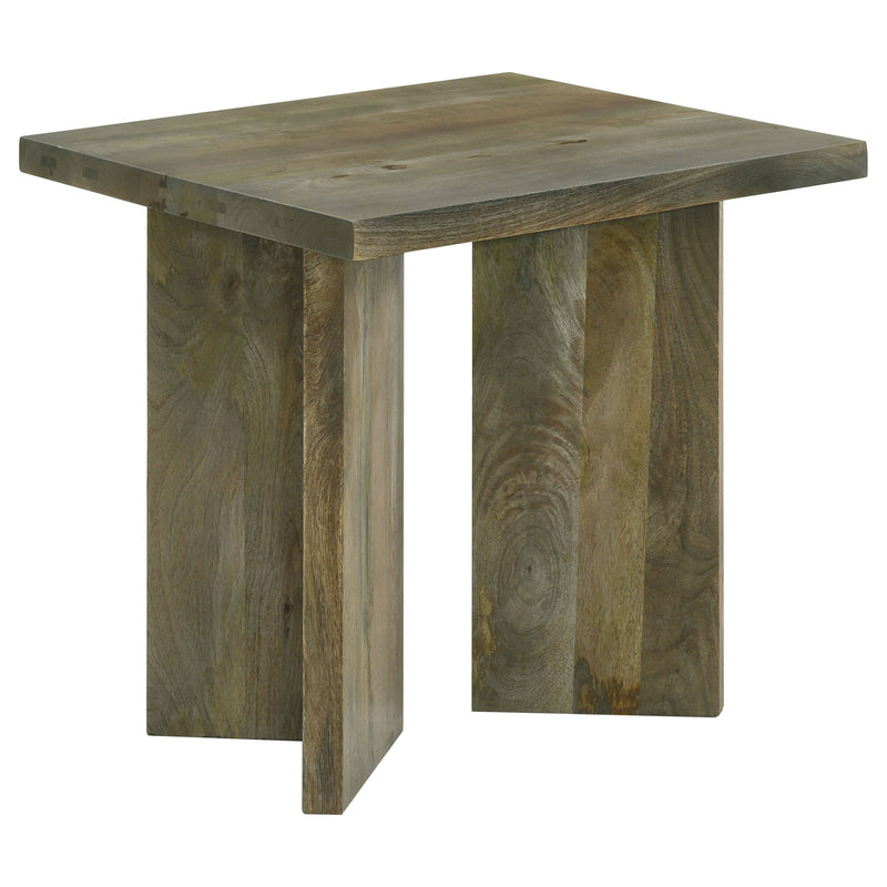 Andando Coffee and End Table Set Mango Brown