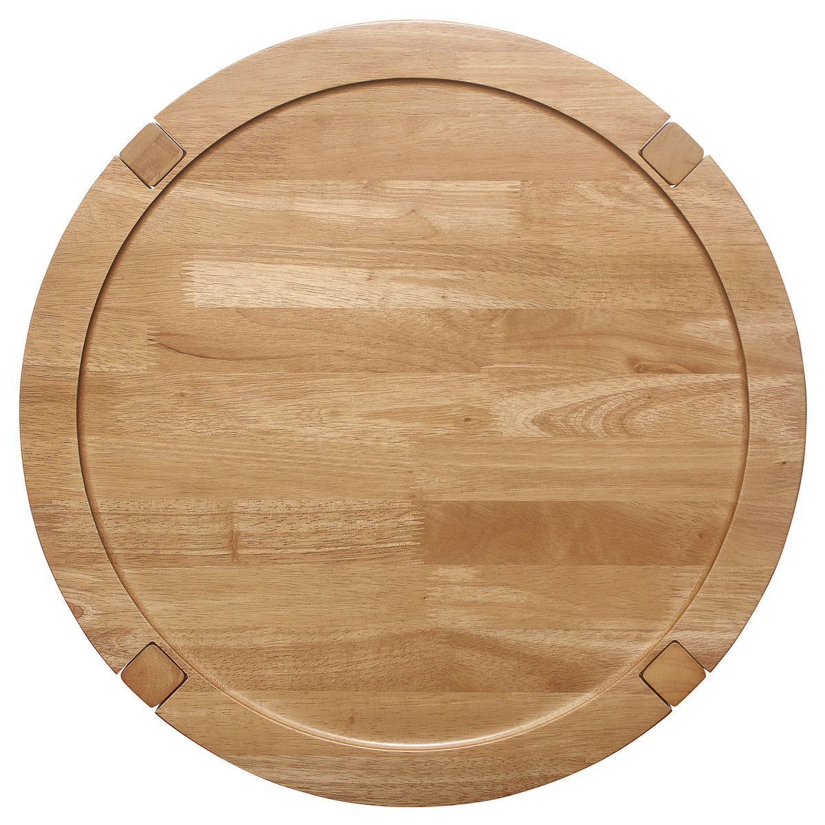 Camillo Round Coffee and End Table Set Maple