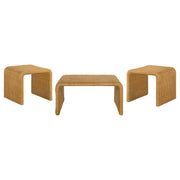 Cahya Rattan Coffee and End Table Set