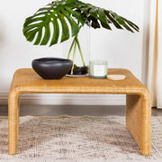 Cahya Woven Rattan Square Coffee Table Natural