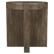 Kinkaid Solid Wood Coffee and End Table Set Brown