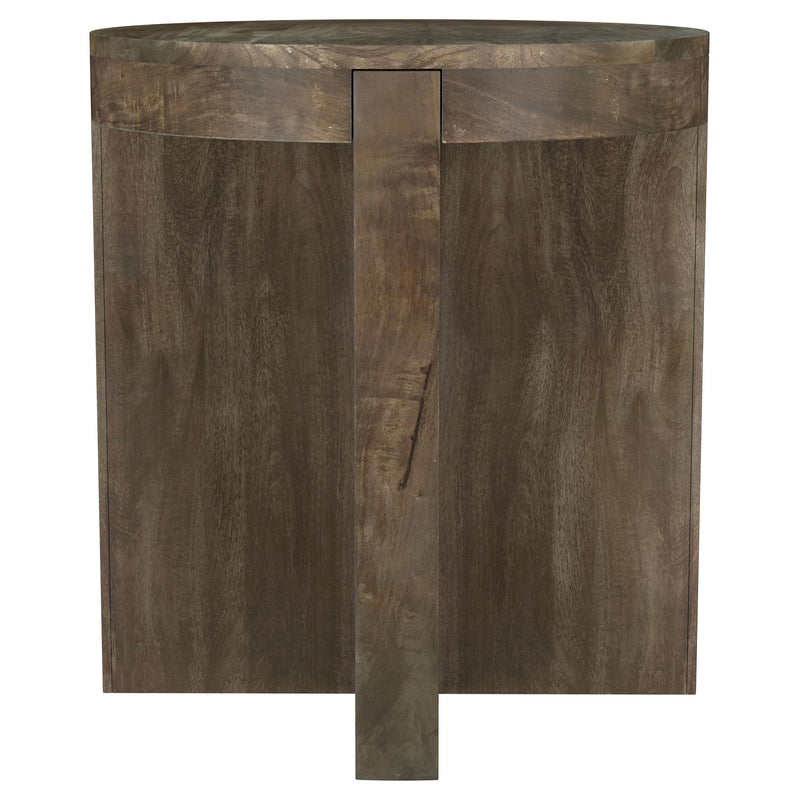 Kinkaid Solid Wood Coffee and End Table Set Brown