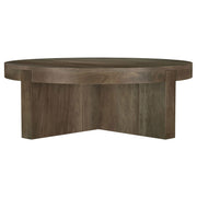 Kinkaid Solid Wood Coffee and End Table Set Brown