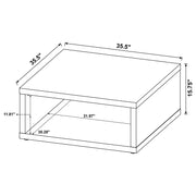 Frisco Square Engineered Wood Coffee Table