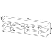 Cartmill 78-inch 2-tier TV Stand Media Console