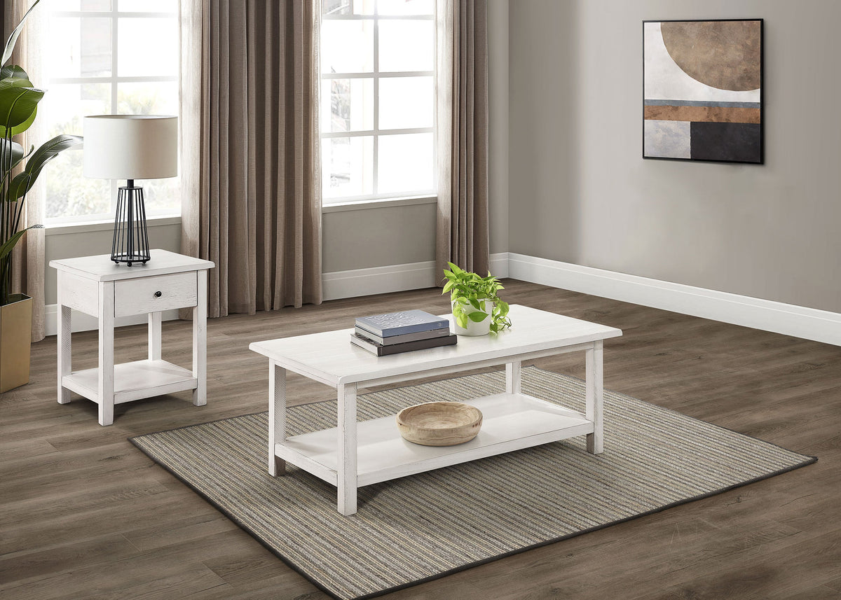 Payne Coffee and 1-drawer End Table Set