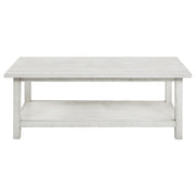 Payne Wood Coffee Table with Shelf