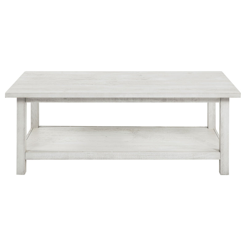Payne Wood Coffee Table with Shelf