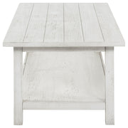 Payne Wood Coffee Table with Shelf