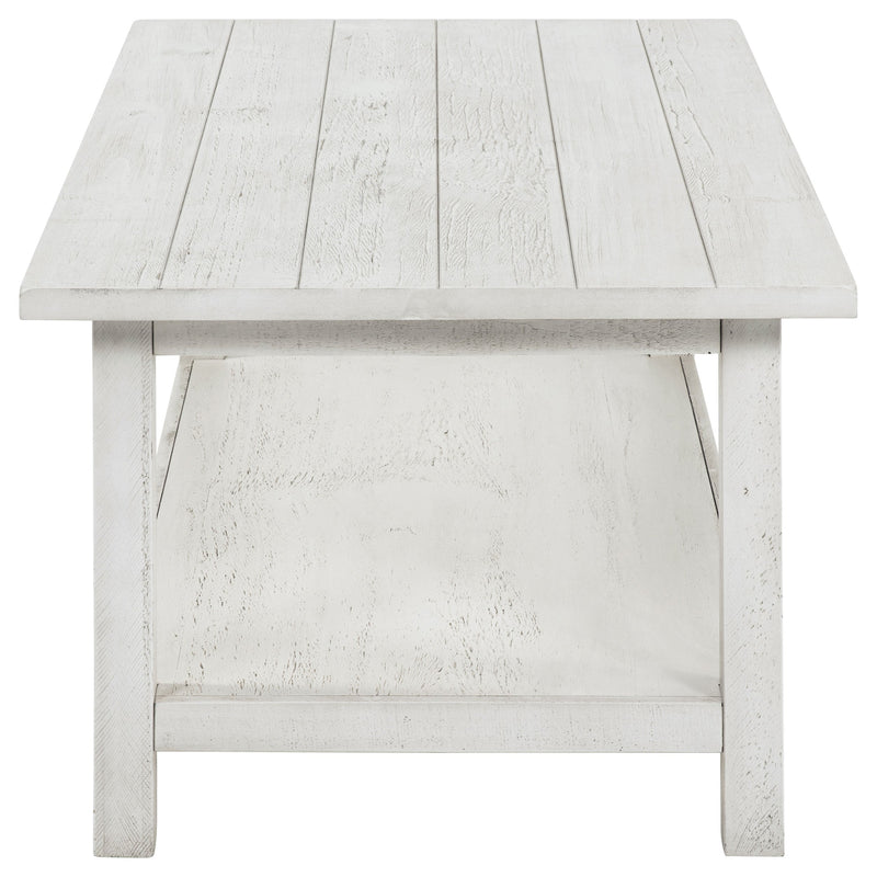 Payne Wood Coffee Table with Shelf