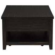 Concord Coffee and End Table Set Distressed Java