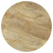 Touhy Round Coffee and End Table Set Natural Mango