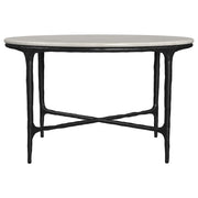 Hermas Round Marble Coffee and End Table Set