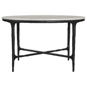 Hermas Round Marble Coffee and End Table Set