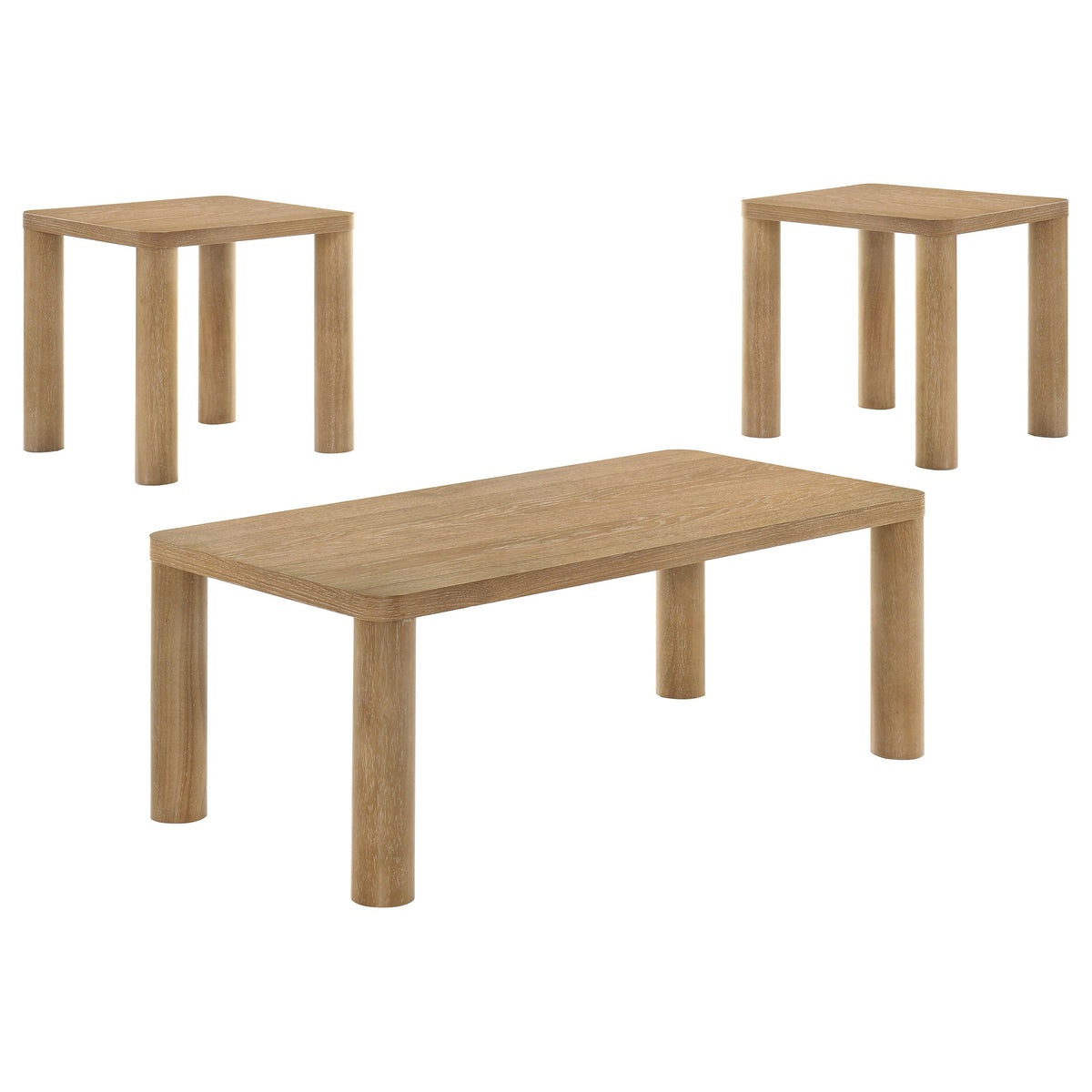 Castlewood Cocktail Coffee Table Set