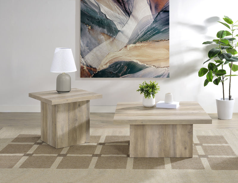 Devar Square Coffee and End Table Set