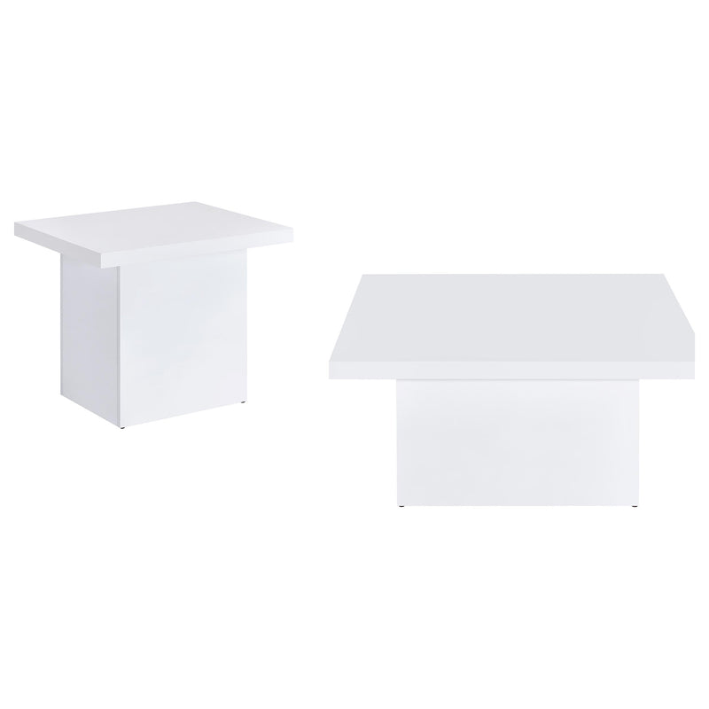 Devar Square Coffee and End Table Set