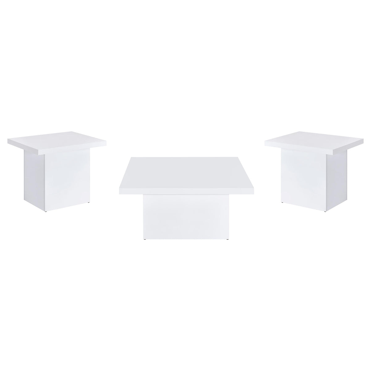 Devar Square Coffee and End Table Set