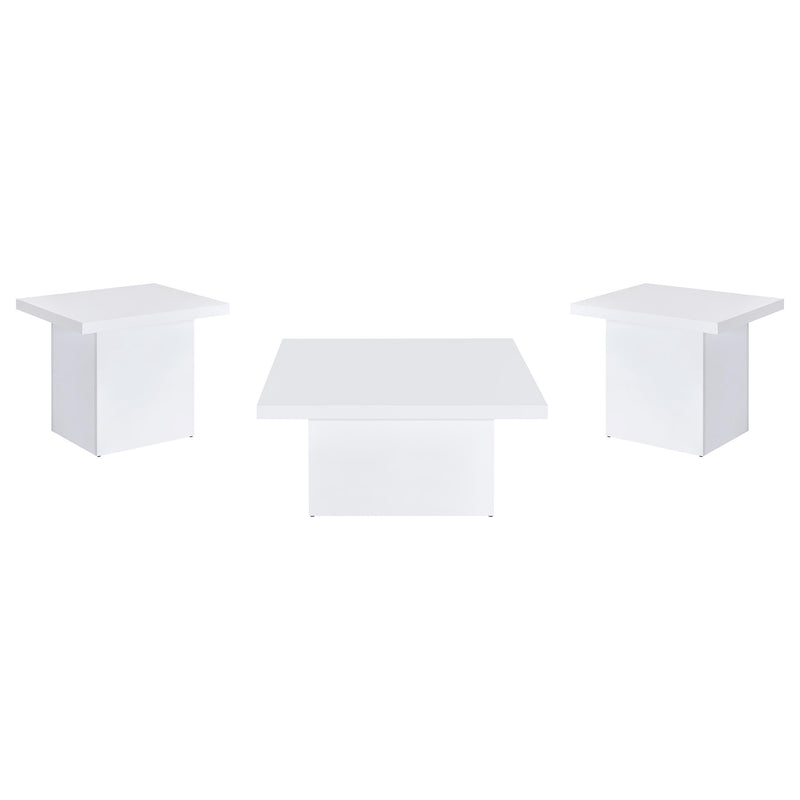 Devar Square Coffee and End Table Set