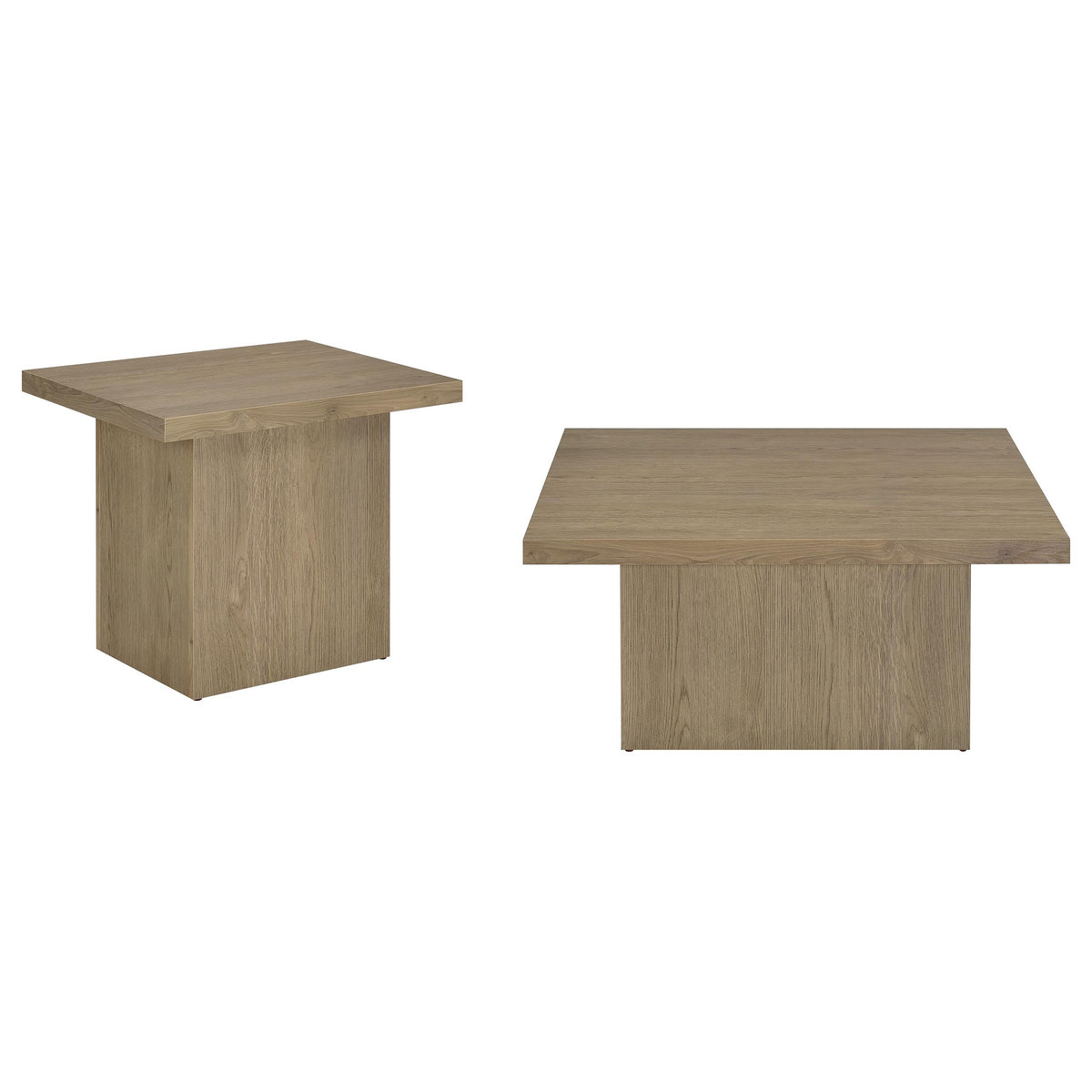 Devar Square Coffee and End Table Set