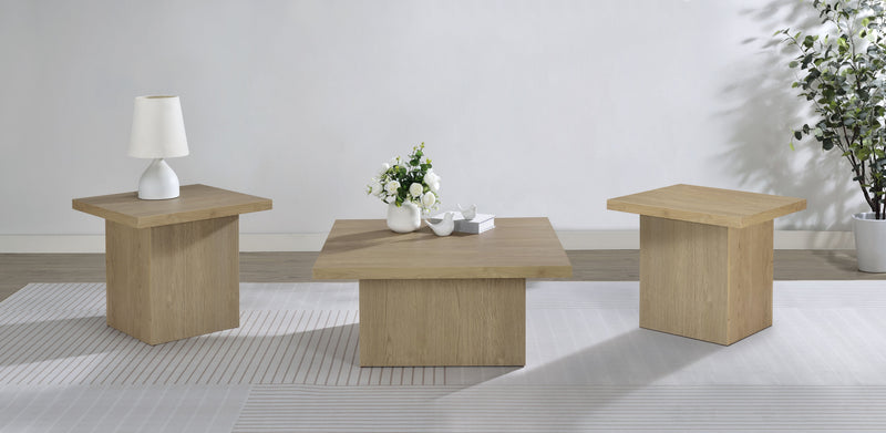 Devar Square Coffee and End Table Set