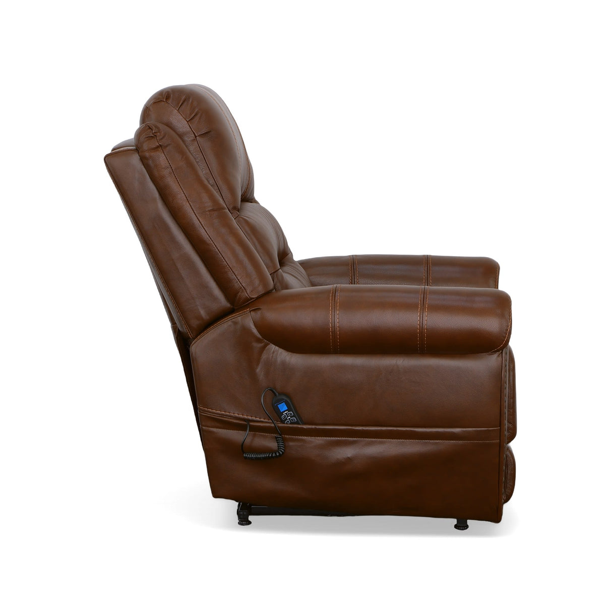 Flexsteel Oscar Power Lift Recliner with Right-Hand Control & Power Headrest