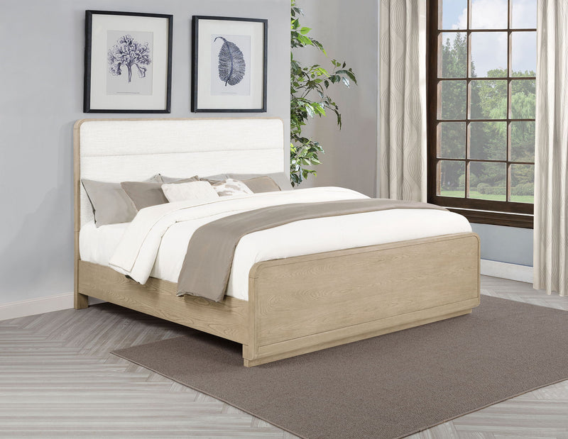 Ladera 56-inch Eastern King Panel Bed Light Elm