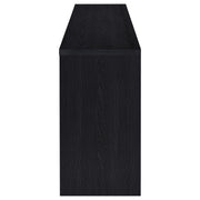 Denison 79-inch 4-door TV Stand Media Console Black