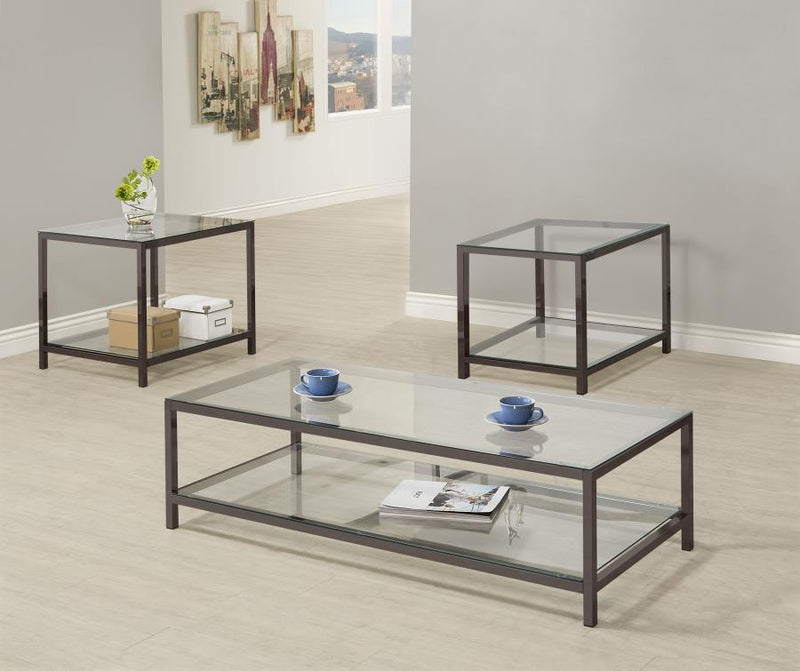 Trini Coffee and End Table Set 3-piece