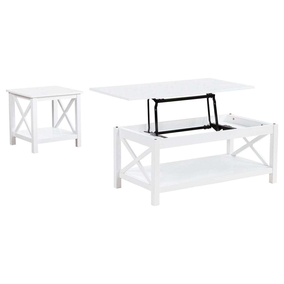 Skyview Rectangular Lift Top Coffee Table Set