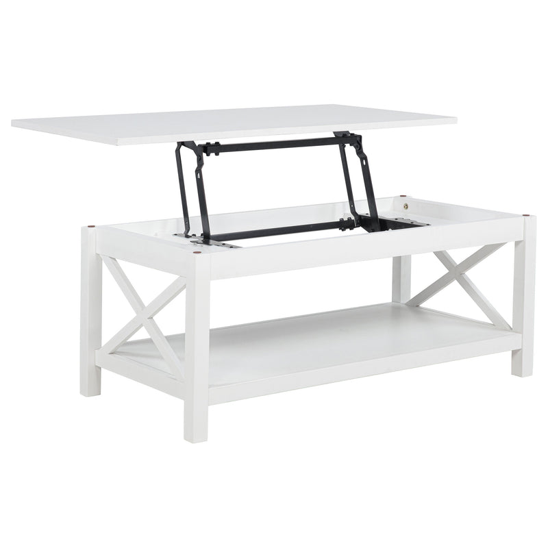 Skyview Rectangular Lift Top Coffee Table Set