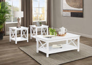Skyview Rectangular Lift Top Coffee Table Set 3-piece