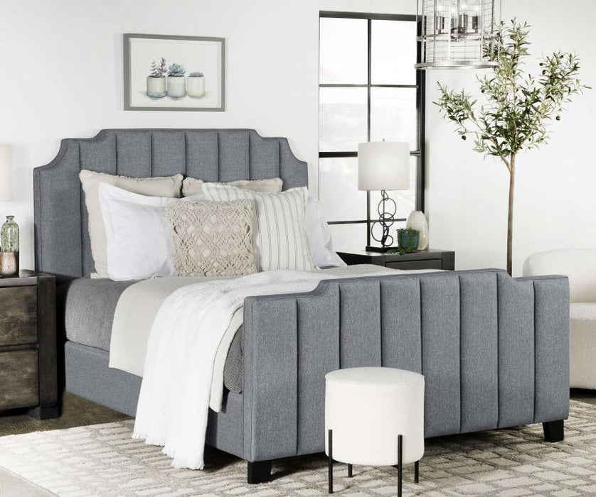 Fiona - Upholstered Panel Bed