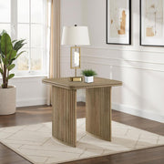Adina Square Wood Side End Table Rectengular