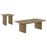 Adina Wood Coffee Table Set