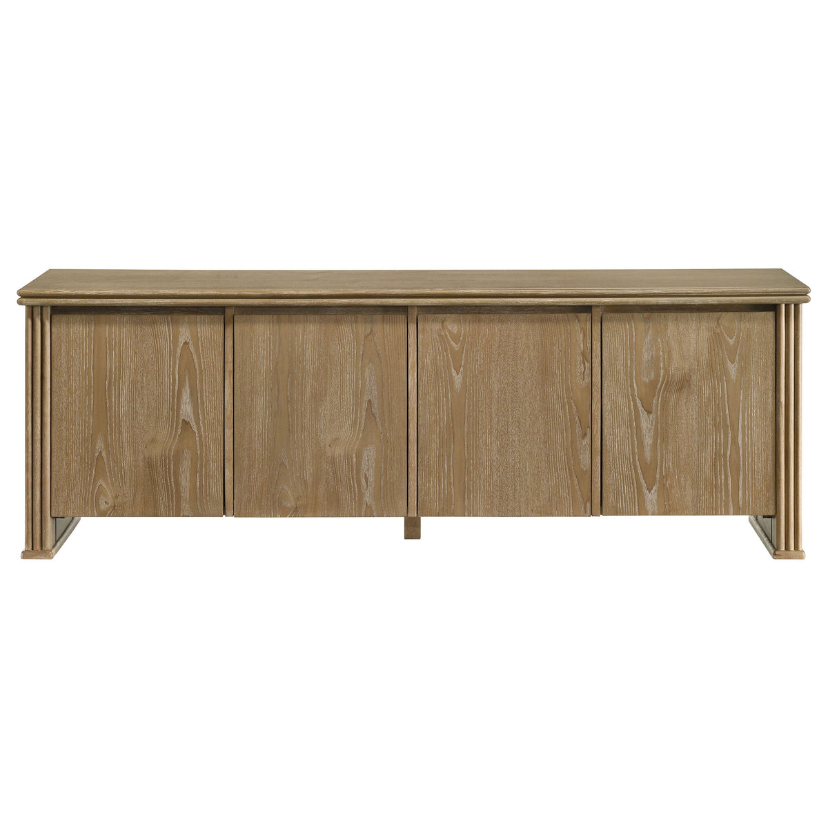 Adina 70-inch TV Stand Media Console Distressed Light Brown