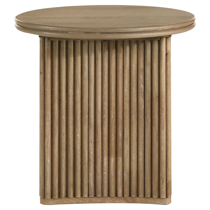 Adina Square Wood Side End Table