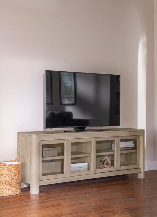 Solano 71-inch 2-door TV Stand Media Console Weathered Mango Default Title