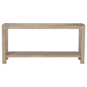 Solano 64-inch Entryway Console Sofa Table Weathered Mango