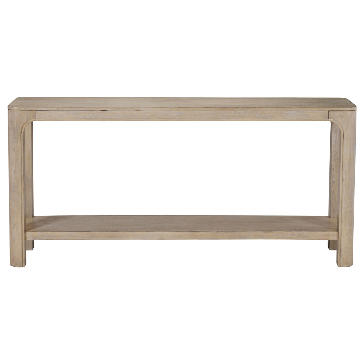 Solano 64-inch Entryway Console Sofa Table Weathered Mango