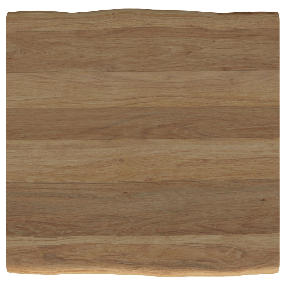 Zander Square Wood Top Coffee Table Natural Brown