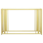 Adri Glass Top Entryway Console Table