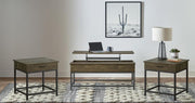 Byers Lift Top Coffee and End Table Set Brown Oak 3-piece