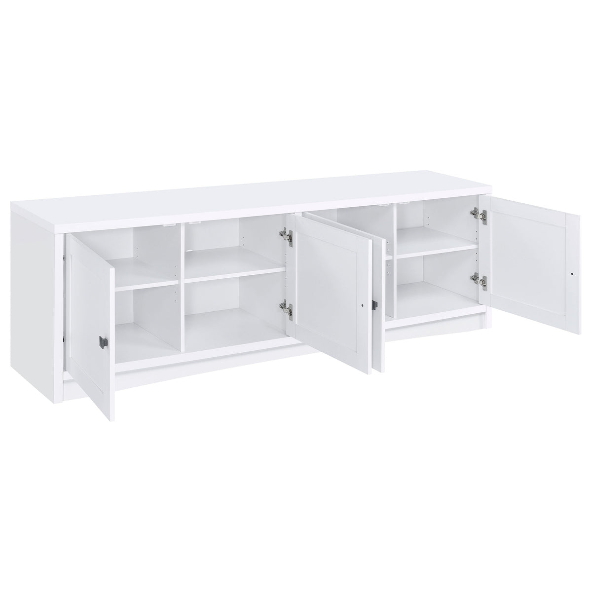 Laughlin 4-door Engineered Wood 78-inch TV Stand