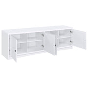 Laughlin 4-door Engineered Wood 78-inch TV Stand